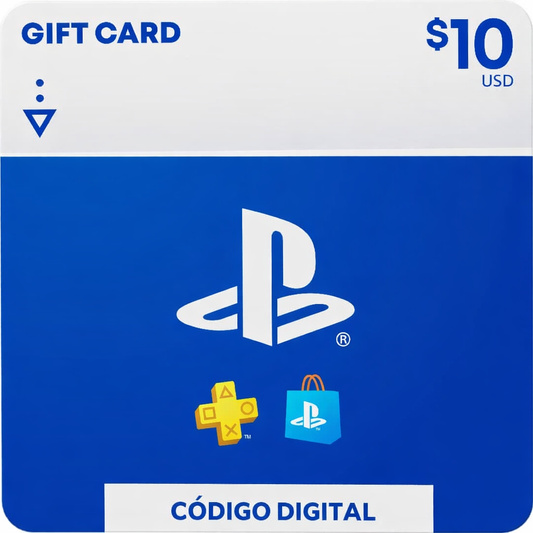 $10 -PlayStation Store Gift Card (codigo digital)